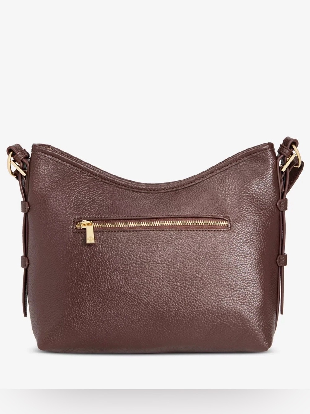 Giani Bernini Pebble Soft MD Shoulder Bag. Rich Coffee. - Picture 3 of 14